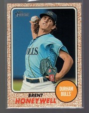 2017 Topps Heritage Minor League Edition - Brent Honeywell #56 (RC)