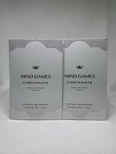 2pc Mind Games Checkmate Extrait De Parfum 2x0.06oz/2ml Mini Size Travel Sample