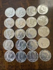 SILVER ONE ROLL Of BU 1964 90% KENNEDY HALF DOLLARS
