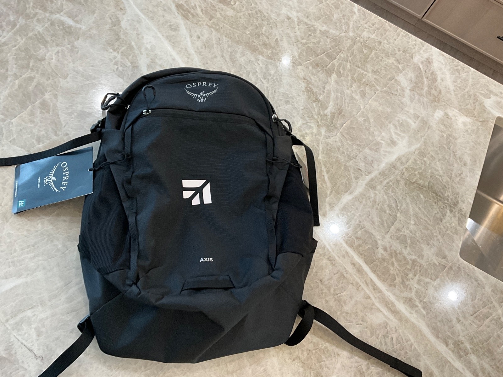 Cessna Osprey Everyday Commute Axis Black Backpack with Inte