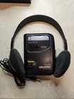 Sony Walkman WM-FX103 AM/FM Cassette Player, Mega Boost, Tested Works, New Belt