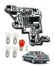 Rear Driver Left Side Tail Light Lamp Bulb Socket Holder with 6Pcs Light Bulb