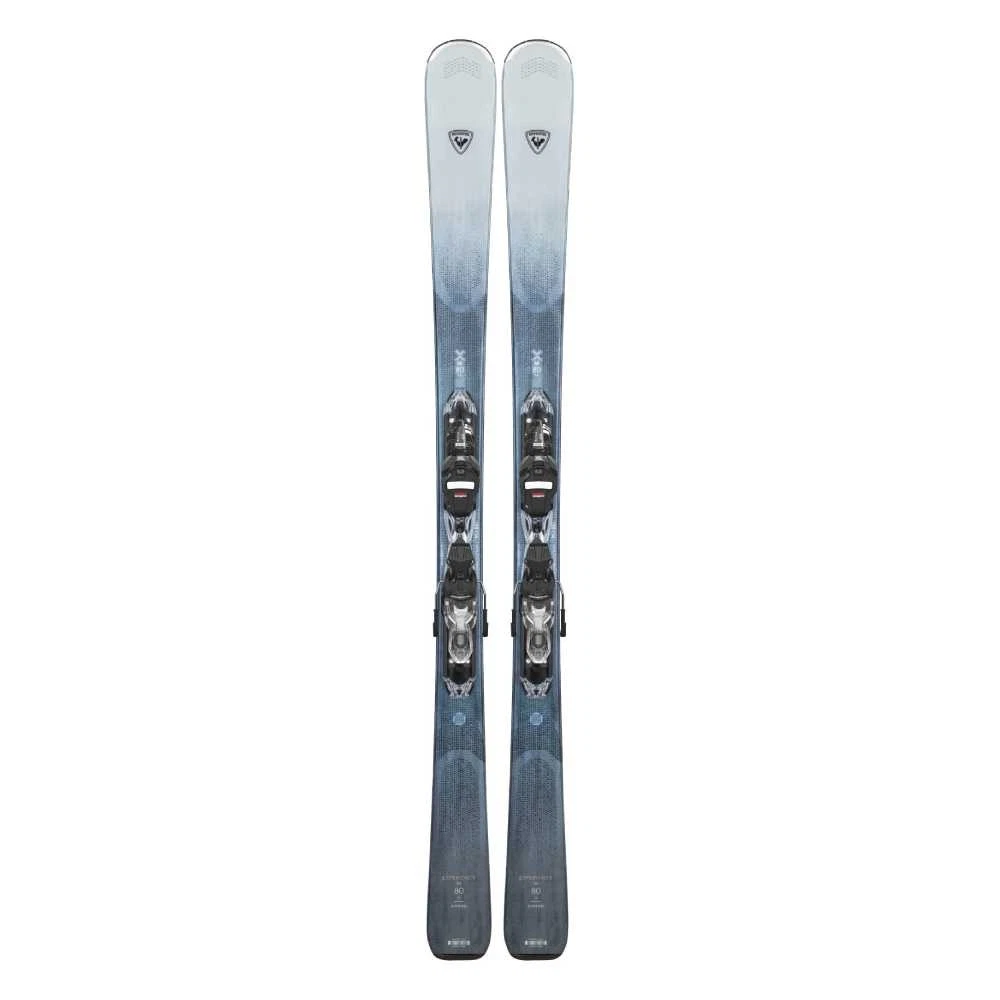 Ski Rossignol Vintage La Hutte Diamant 2m05 + Fixations Look GT