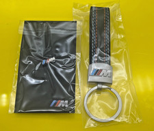 Bmw M Motorsport Keyring M Pin Bmw Key Ring Leather Classic M Logo Original Packaging
