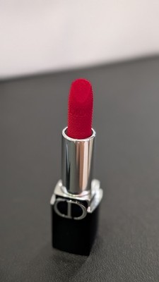 Dior Rouge Dior Lipstick sample with Box & Bags. UNUSED.