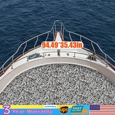 94.5" EVA Foam Boat Decking Sheet Mat Marine Yacht Flooring Self-Adhesive