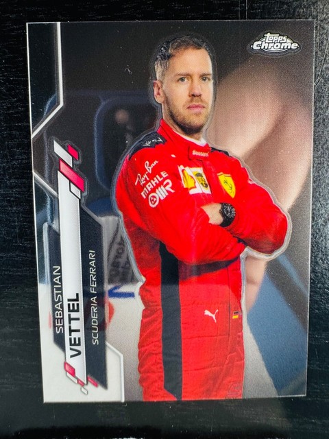 2021 Sebastian Vettel Topps Chrome #3 F1