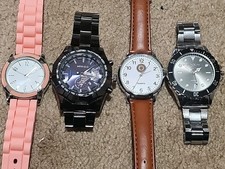 Working Watch Lot All Run Good Battery Mreurio McyKcy American Legion Pink