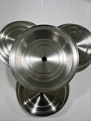 American Metalcraft Genuine OEM PC0950R Plate Cover Stainless  Satin Lot Of 4