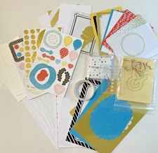 Stampin Up Project Life cards MEMORIES IN THE MAKING Kit Scrapbooking Paper