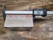 7075 T7351 Alum Billet 4 12 Lbs Free Fedex 3 X 3 X 4 12 Plate Block 3x3x4.5