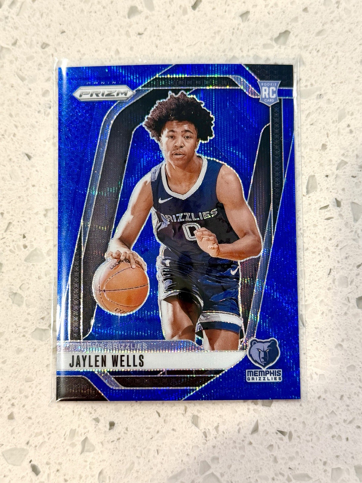 2024-25 Panini Prizm Blue Wave Prizm 001/125 Jaylen Wells #239 Rookie RC eBay1/1