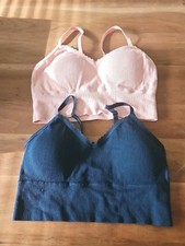 Lot of 2 Laura Ashley, Size L Padded Pullover Bras