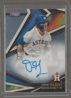 2022 Bowman's Best Drew Gilbert Best of 2022 Autographs Auto #B22-DGI Astros