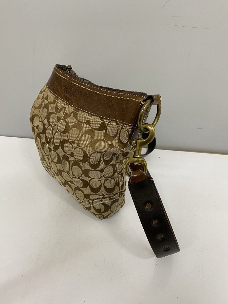 COACH shoulder bag Signature canvas BRW all-over pattern thumbnail 2