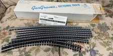 Gargraves WT-54-101 Phantom Tinplate O54 Curves (8) Sections In Original Box B1