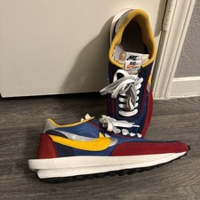 Nike x Sacai LD Waffle Varsity Blu Sneakers Uomo Taglia 12 BV0073-400