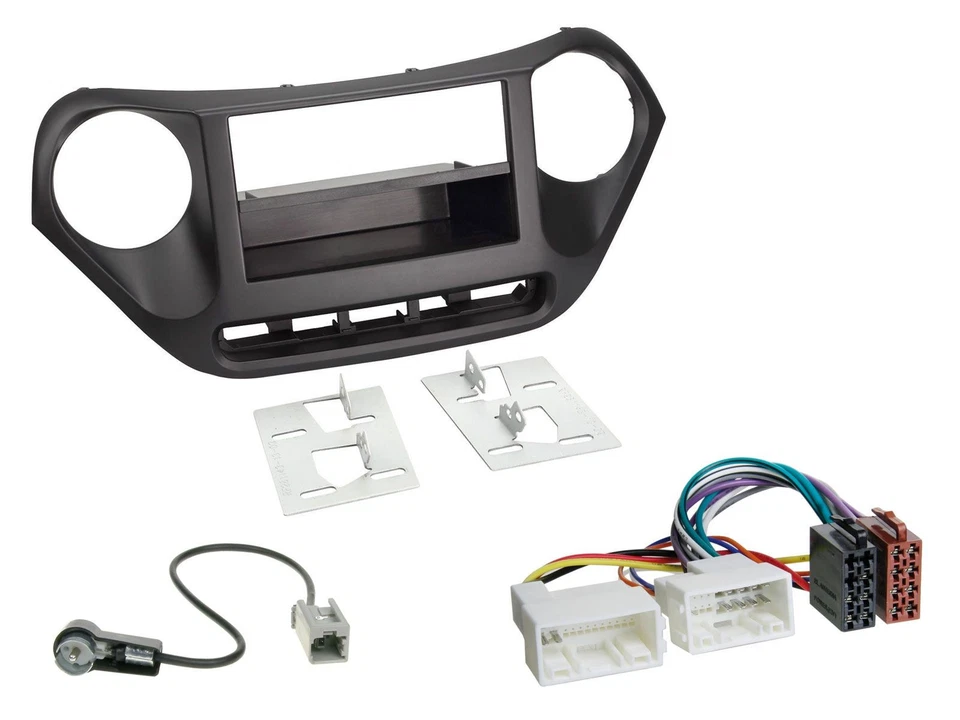 Kenwood MP3 CD USB Bluetooth DAB Autoradio für Hyundai i10 (ab 2013) - Bild 3 von 4