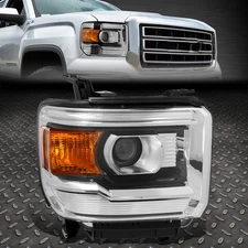 FOR 14-19 GMC SIERRA RIGHT PASSENGER SIDE OE STYLE PROJECTOR HEADLIGHT GM2503394