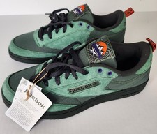Reebok Club C 85 Vintage Outdoor Green Suede Unisex Size 10/11.5 Sneakers