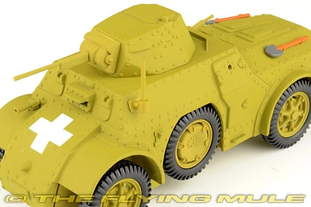 Atlas Ediciones 1:43 Autoblinda AB 41 Ferroviaria Ejército Italiano Foto 3 de 4