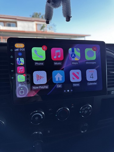 Car Radio Stereo Carplay For 2007-2012 Chevrolet GMC 4+64G 10in GPS Navi Auto