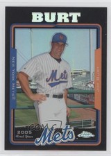 2005 Topps Chrome Update & Highlights Black Refractor /250 Jim Burt #UH108 8d2