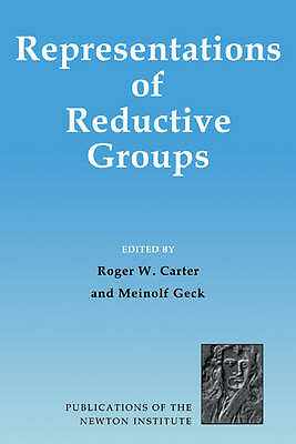 Representations of Reductive Groups Carter Geck Hardback 9780521643252