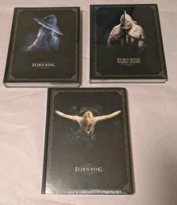 New All 3 Volumes ELDEN RING Official Guide Books of Knowledge Vol. I + II + III
