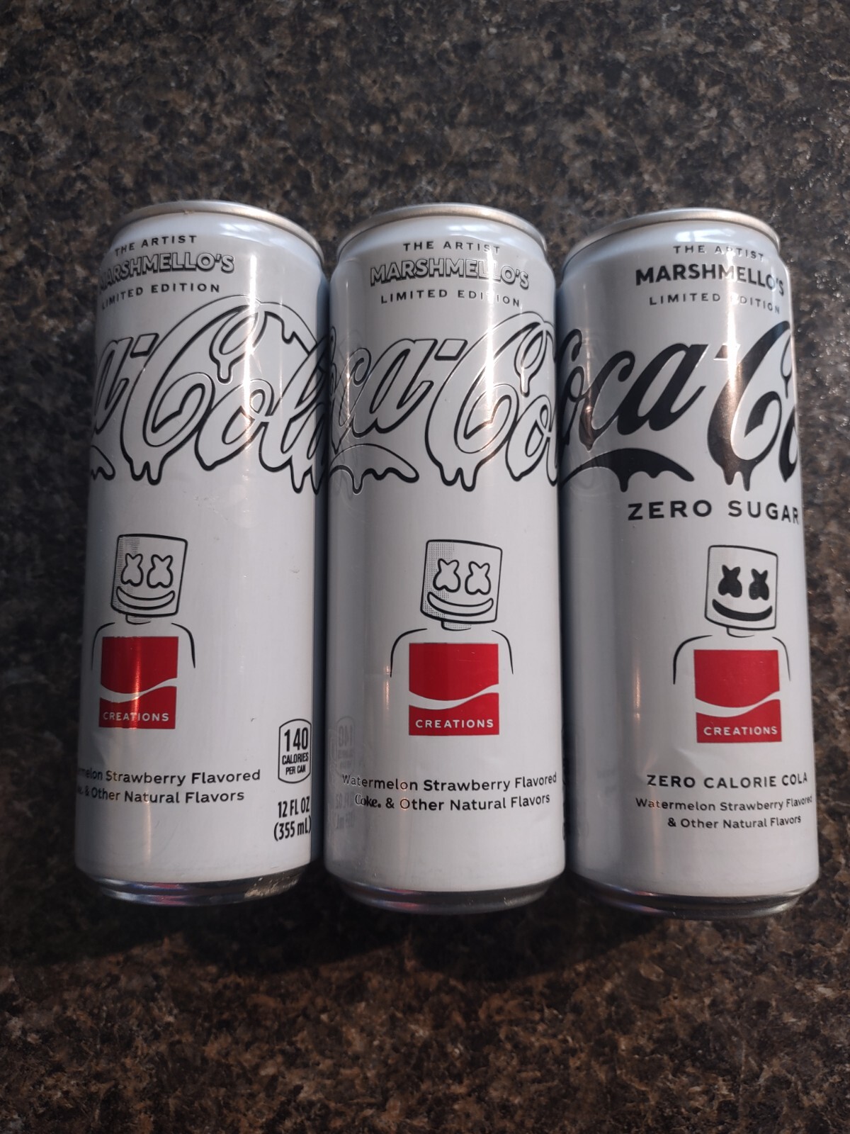 CocaCola The Artist Marshmello's Limited Edition Sleek Can (empty)