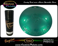 Kustom Canz TEAL CANDY 12 oz AEROSOL CAN Custom Paint, Motorcycle, Autopaint HOK