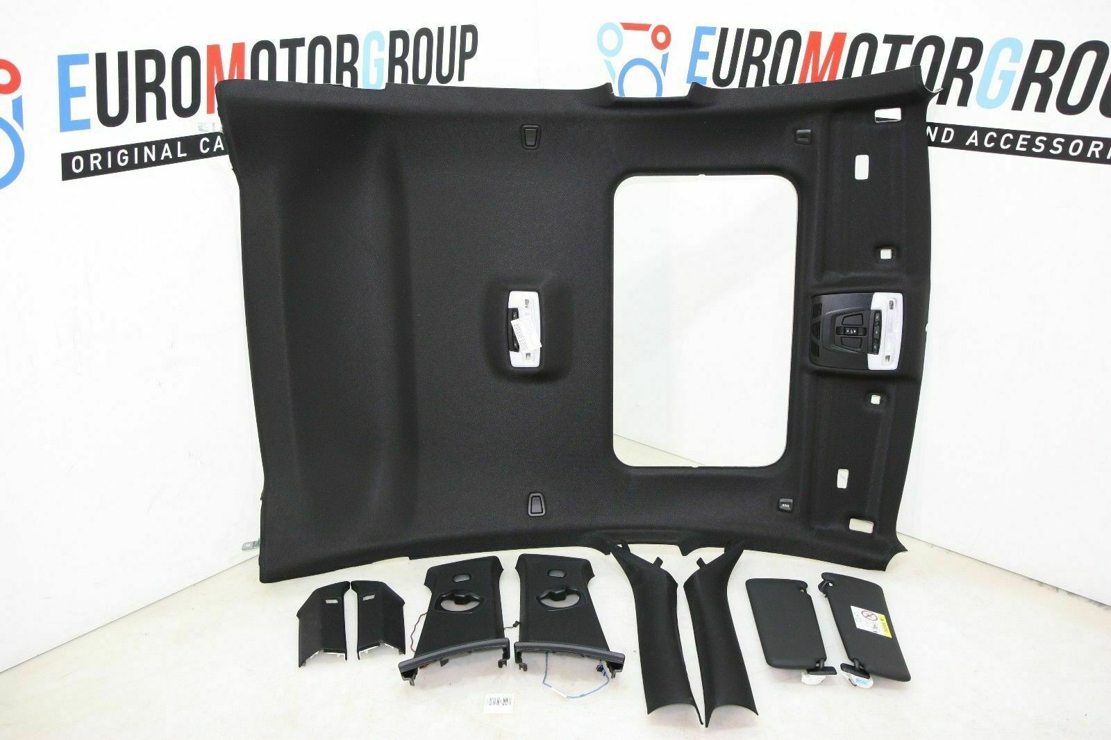 BMW 4er F36 schwarz Black Anthrazit HEADLINING Roof Ceiling Himmel 