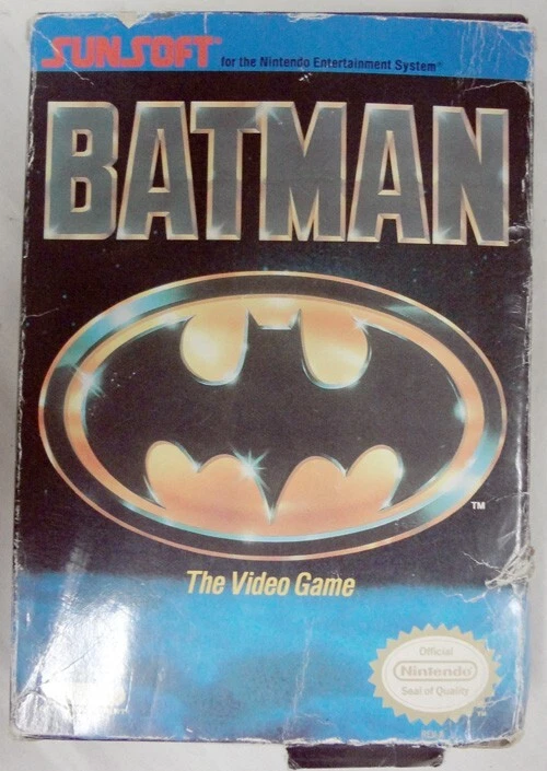 Sistema de Entretenimiento Nintendo NES Batman El Videojuego Completo en Caja con Manual Foto 2 de 4
