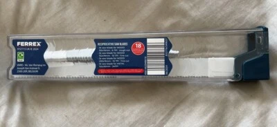 Ferrex 12 Piece Reciprocating Saw Set For Wood & Metal - NEW SEALED