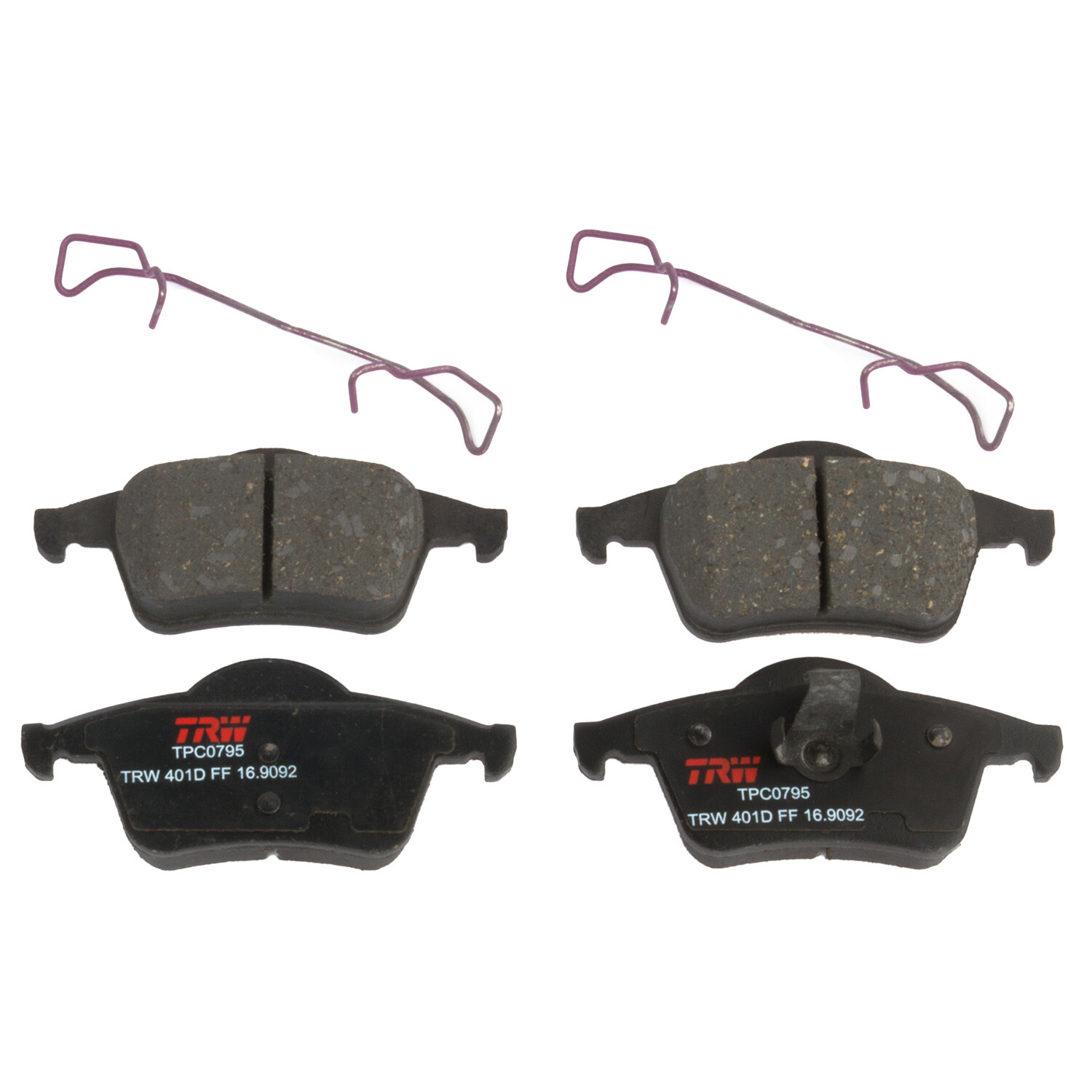 New! Volvo S60 TRW Rear Disc Brake Pad Set TPC0795 30648382 eBay