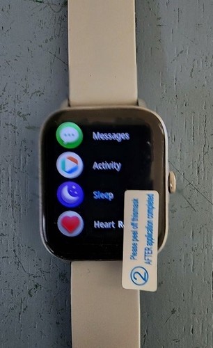 Huawise Grey Y20GT Fitness Tracker Watch IOS 13.0 & Android 9.0 & Above (NIB) - Photo 9 sur 12