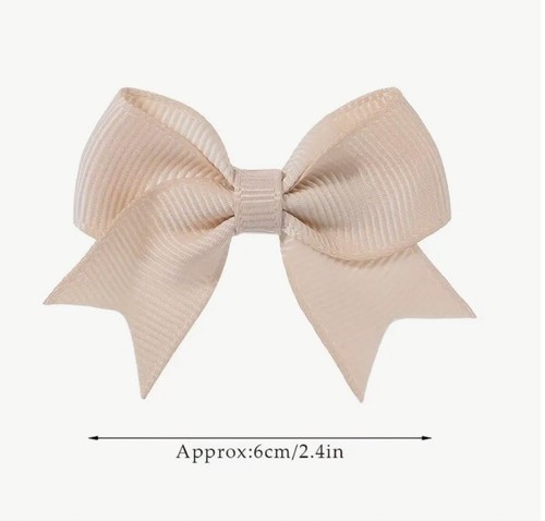 Fermagli fiocco capelli autunnali assortiti nastro grosgrain set barrette capelli bambino bambino - Foto 3 di 5