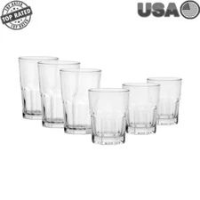 12PC Glassware Drinking Set Beverage Juices Water Mixed Drinks 16.1oz 9.8oz New