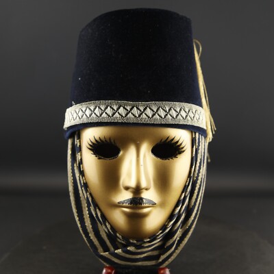   Venezianische Maske männlich goldfarben, Venedig Luxus - feine Handwerkskunst Wanddeko
