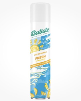 1 Bottle Batiste Dry Shampoo Fresh Breezy Citrus Instant Hair Refresh 200 mL
