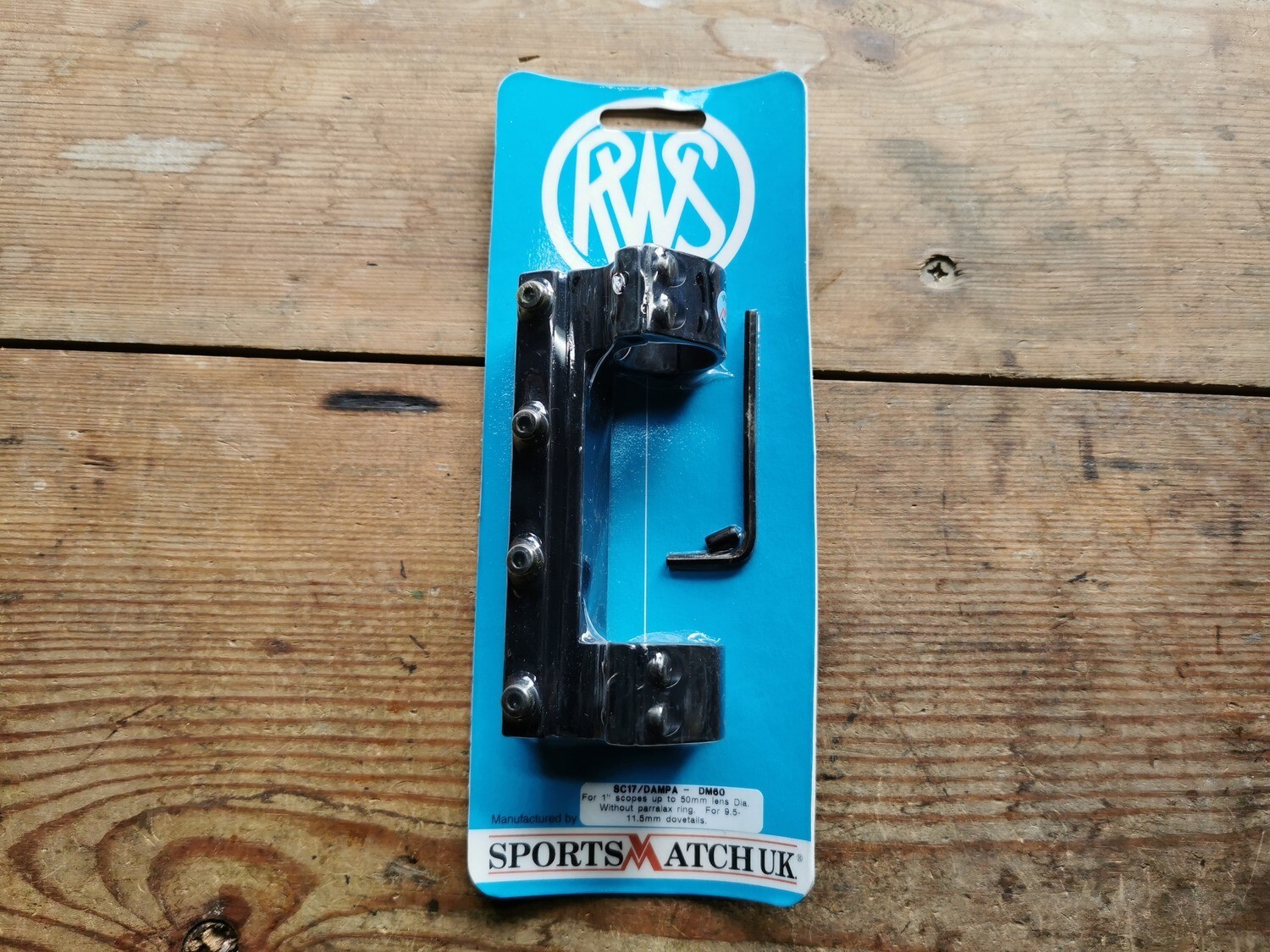 Sportsmatch DM60 Dampa Damper 1" Tube 50mm Air Rifle Scope Mount for