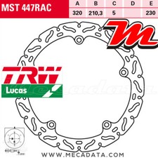 Disque de frein Honda INTEGRA