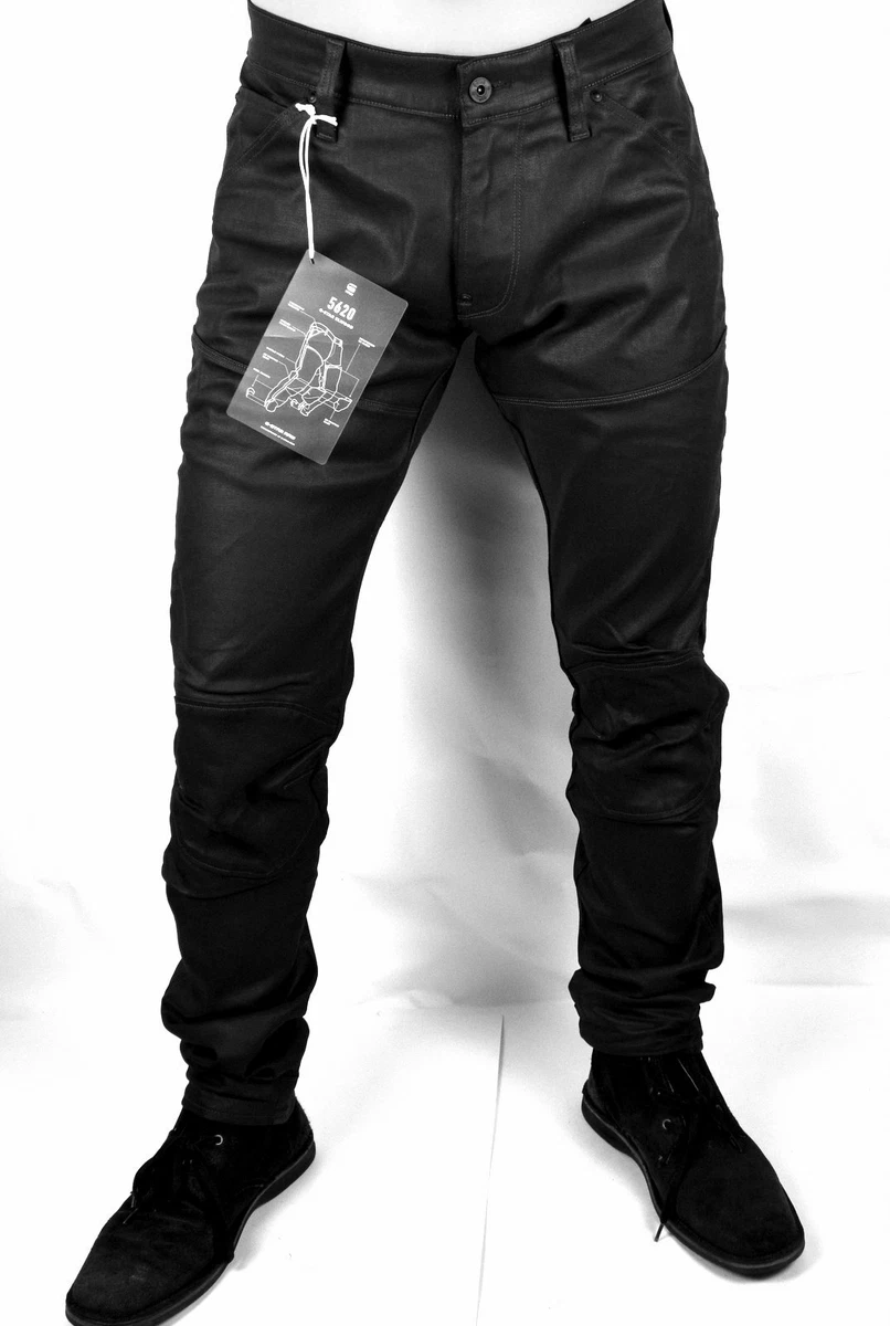 G-star Raw 5620 Elwood 3D Skinny Fit Stretch Coated Denim Jeans