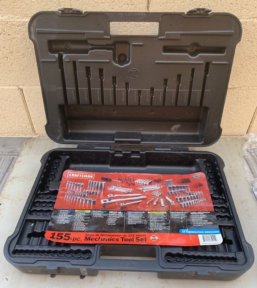 Craftsman 155 piece mechanics tool set deals