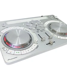 Pioneer DDJ-WEGO3 White Compact DJ Dual Deck Controller Good GP