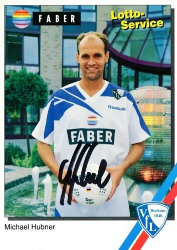 MICHAEL HUBNER Autogramm - VfL Bochum 1994/95 - Afbeelding 1 van 1