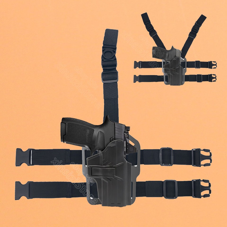 TEGE Sig P320 OWB Tactical Holster – Fits X Carry, Compact, M18, XFive Nitron, Level 2 Retention