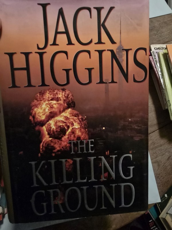 JACK HIGGINS THE KILLING GROUND  HC BOX400