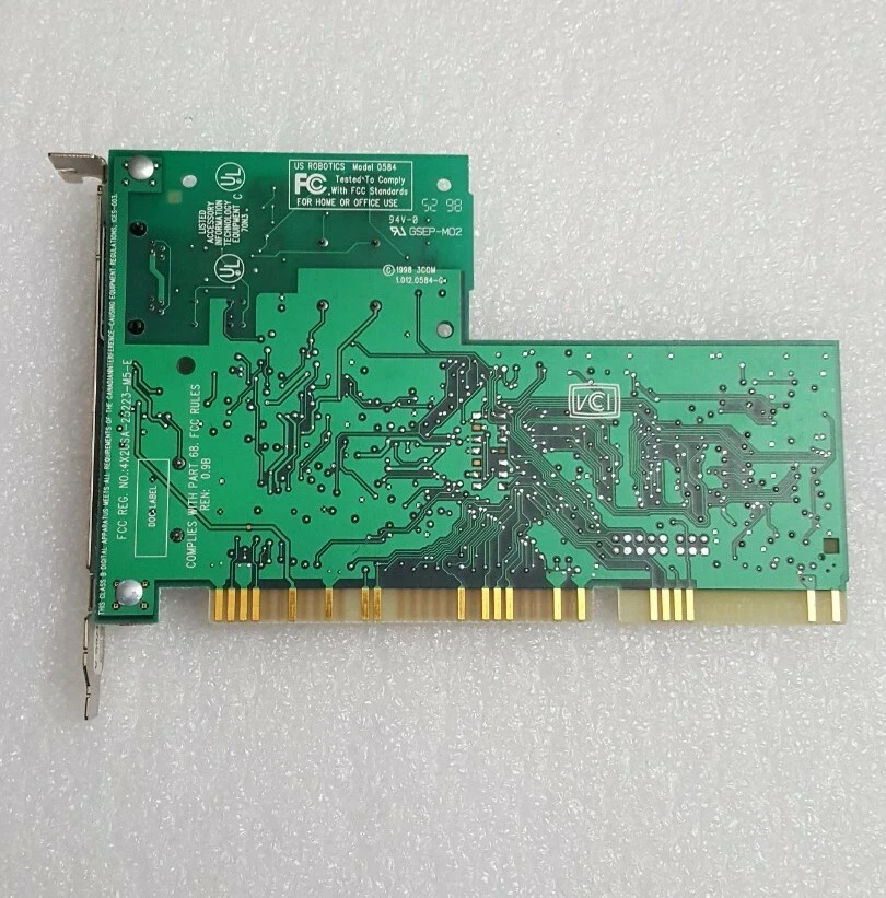 US ROBOTICS MODEM CARD 4X2USA-25223-M5-E - Image 3 of 3