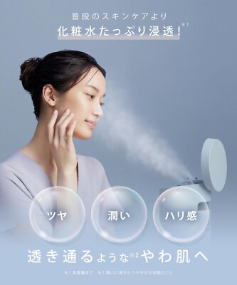SALONIA Pure Bright Steamer Facial Device Face Steamer Beauty